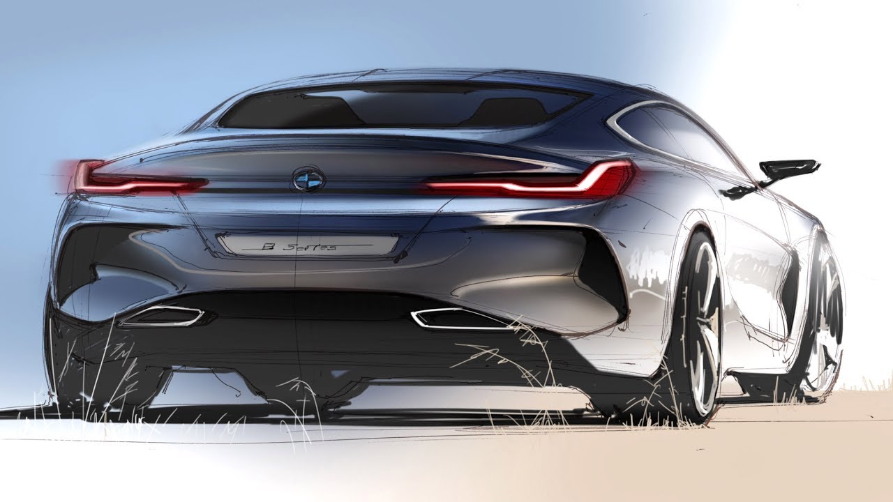 1280x720 Car Design Sketch Amp Drawing - Bmw Sketch