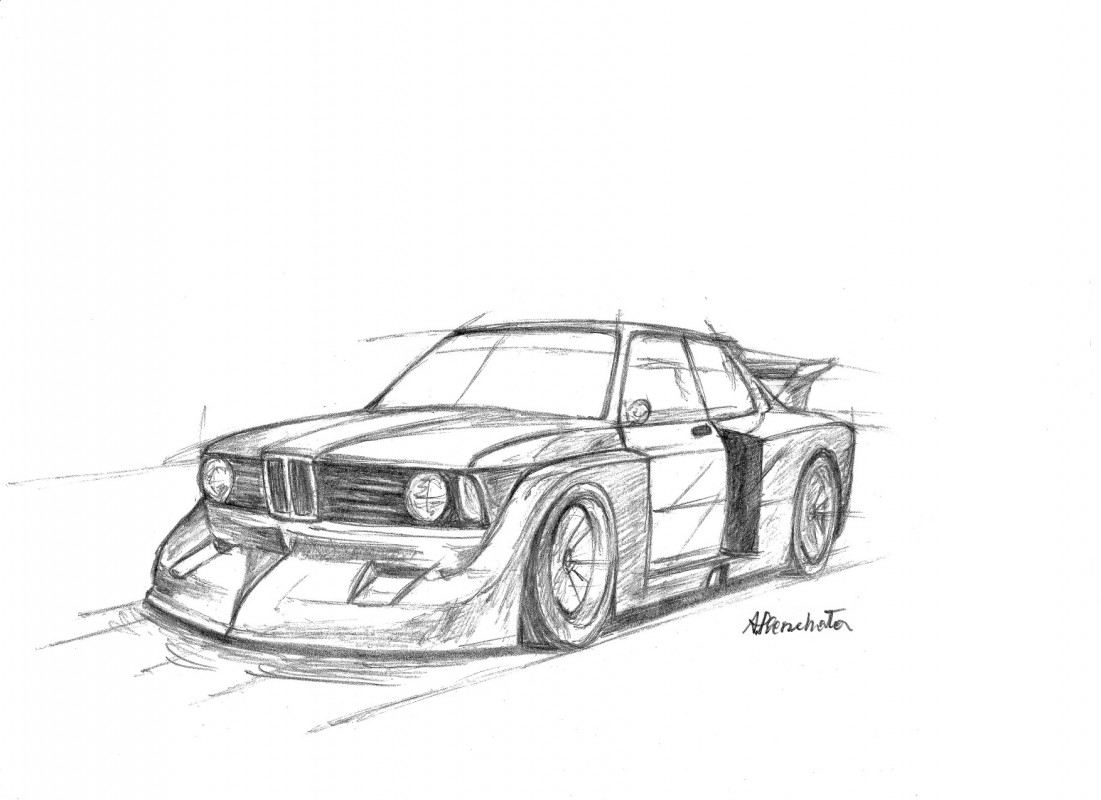 1101x800 Bmw 3 E21 320 Turbo Group 5 Tobado - Bmw Sketch