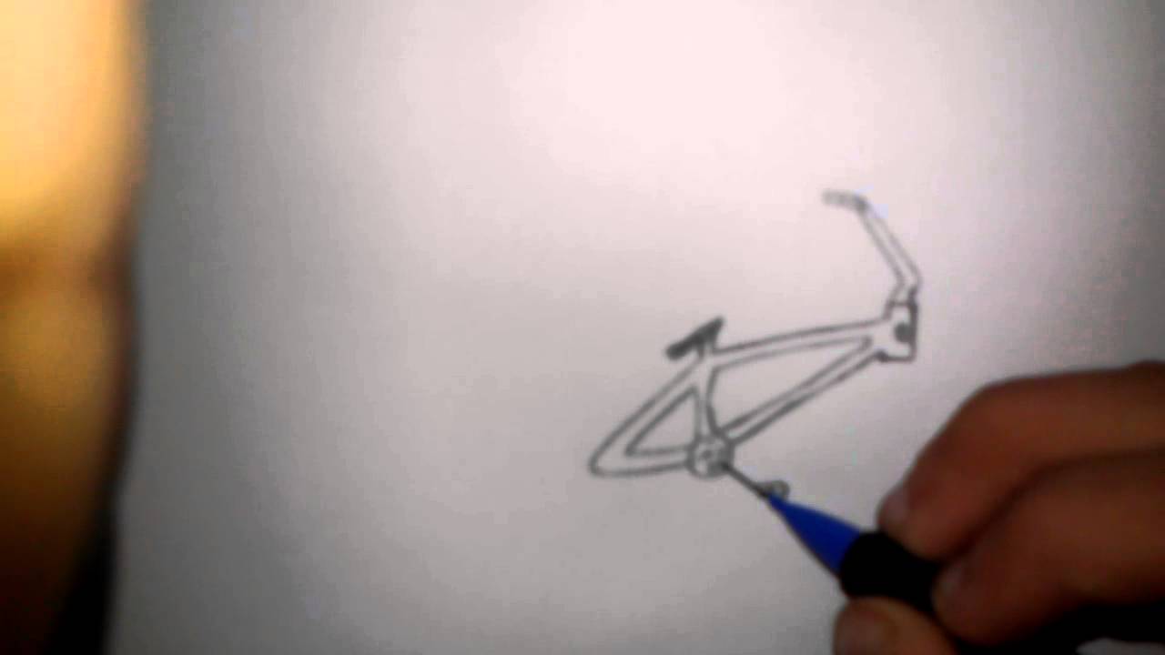 1280x720 How To Draw An Bmx Bike 2014 - Bmx Bike Sketch