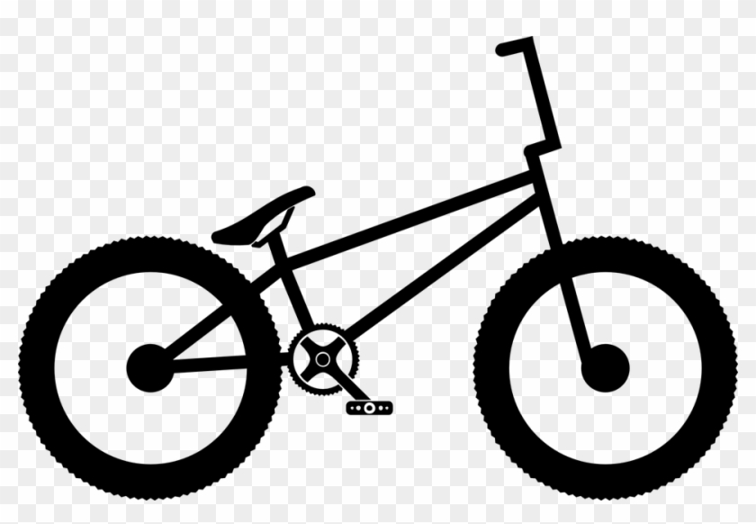 840x582 Bmx Clipart Black And White - Bmx Sketch