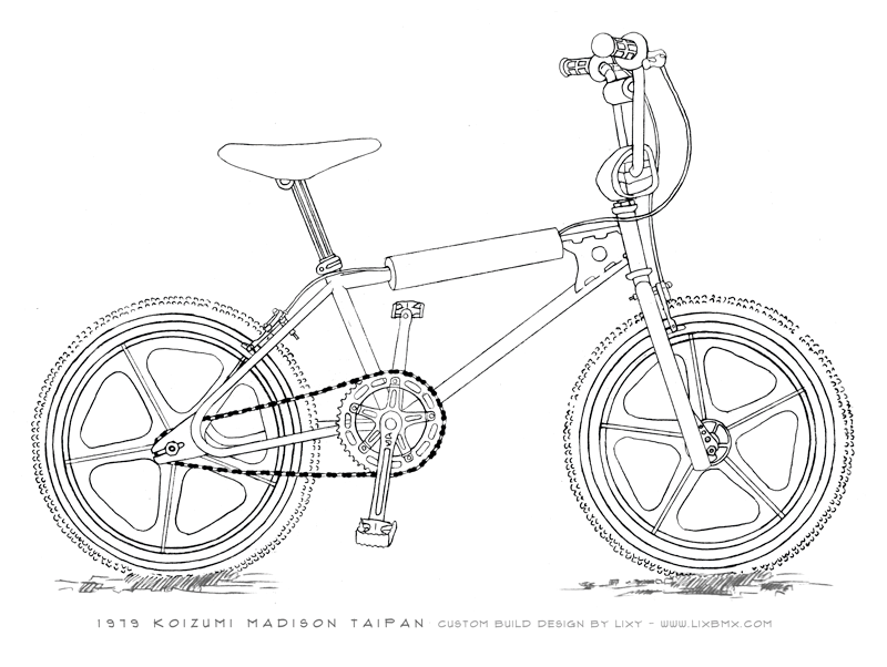800x602 Custom Build Design Sketches - Bmx Sketch