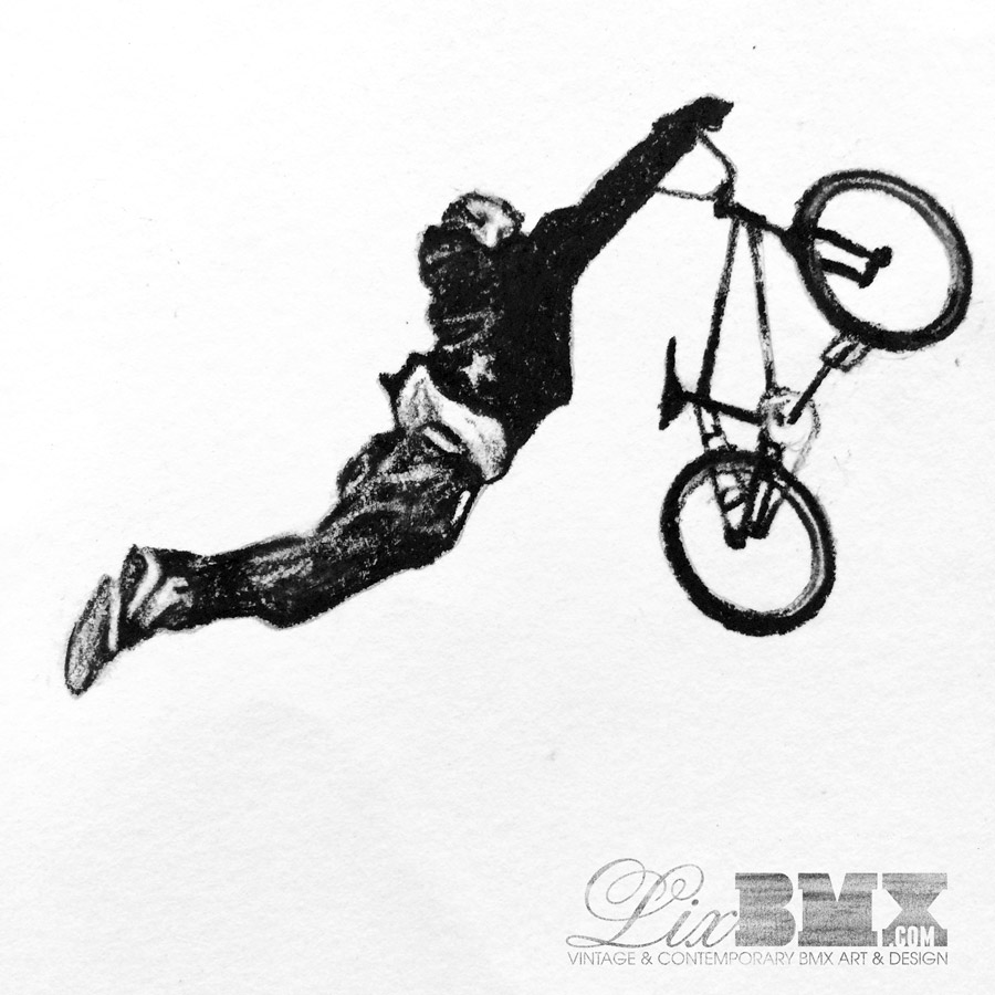 Bmx Sketch at PaintingValley.com | Explore collection of Bmx Sketch