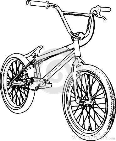 369x450 Bmx Illustration 1, 2, 3 Trentjones99 - Bmx Sketch