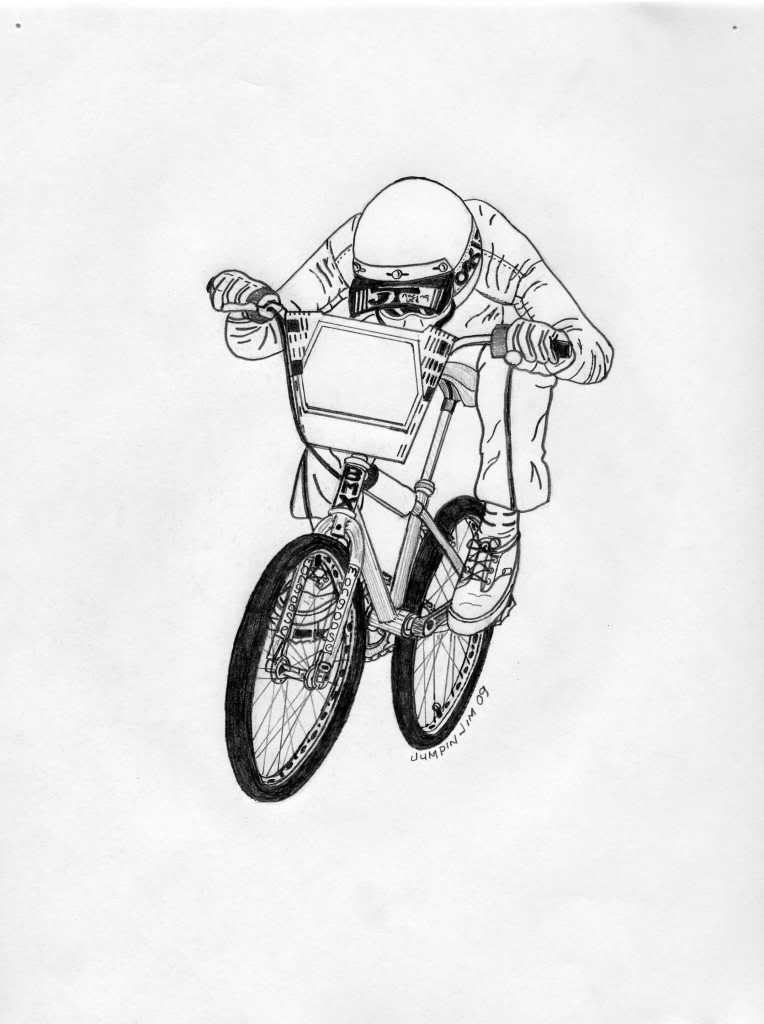 Bmx Sketch at PaintingValley.com | Explore collection of Bmx Sketch