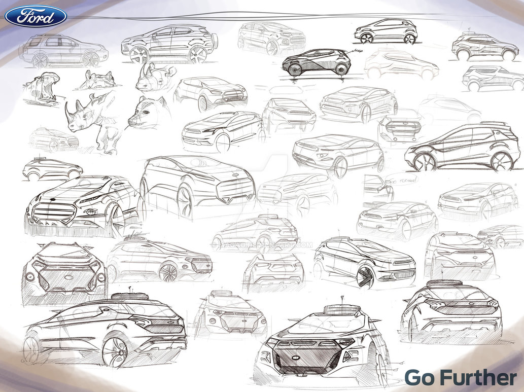1033x773 Ecosport Sketch Board By Magao - Board Sketch