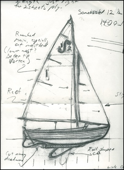 408x558 Laplines Idea To Boat - Boat Sketch