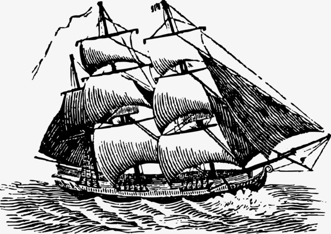 650x460 Ship Sketch Vector, Ship Vector, Sketch Vector, Boat Png And - Boat Sketch