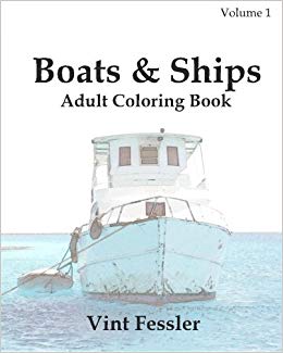 260x325 Boats Amp Ships Adult Coloring Book Vol.1 Boat And Ship Sketches - Boat Sketches