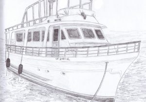 300x210 Pencil Sketches Of Boats Pencil Shading Tutorial How To Draw A - Boat Sketches