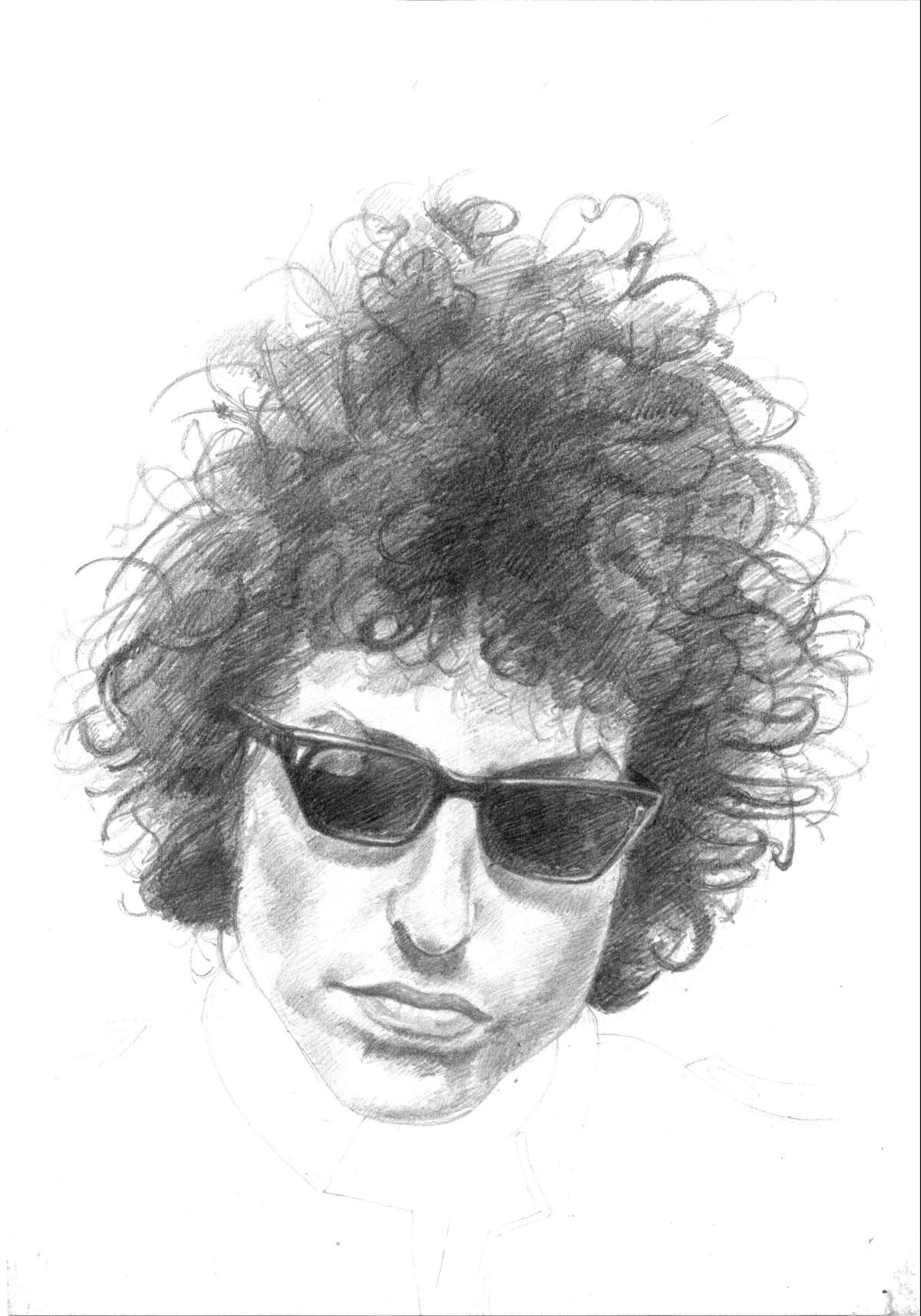 Bob Dylan Sketch at Explore collection of Bob