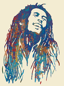 Bob Marley Sketch at PaintingValley.com | Explore collection of Bob ...