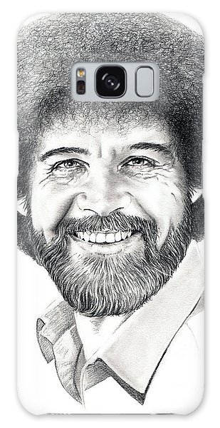 309x600 Bob Ross Galaxy S8 Case For Sale By Murphy Elliott - Bob Ross Sketch