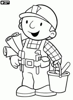 236x321 9 Best Colouring Sheets Images Coloring Pages - Bob The Builder Sketch