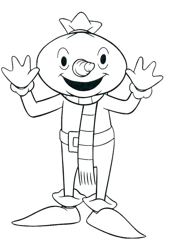 600x840 Bob The Builder Coloring - Bob The Builder Sketch