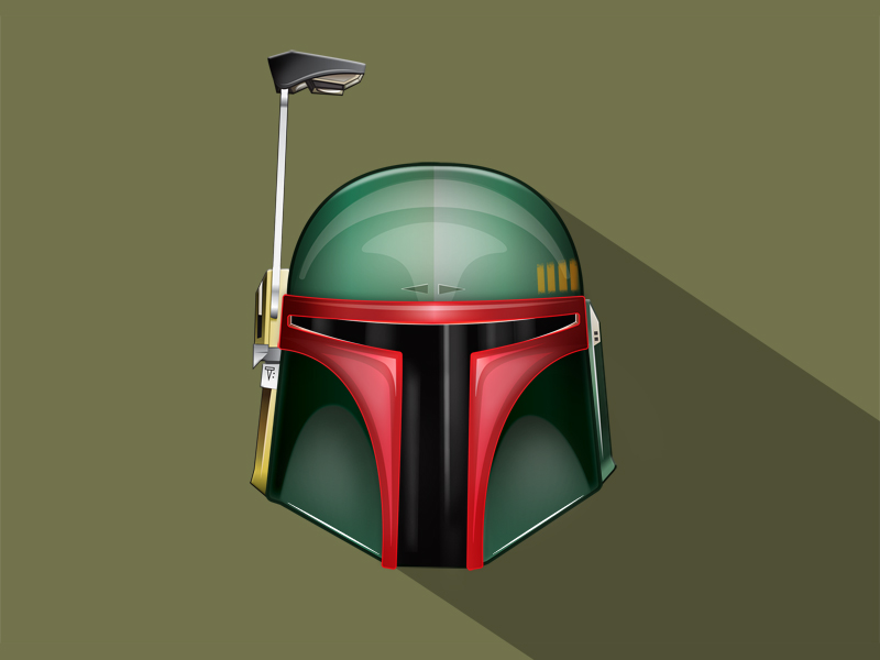 Boba Fett Helmet Sketch at PaintingValley.com | Explore collection of