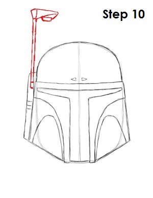 300x388 How To Draw Boba Fett - Boba Fett Sketch