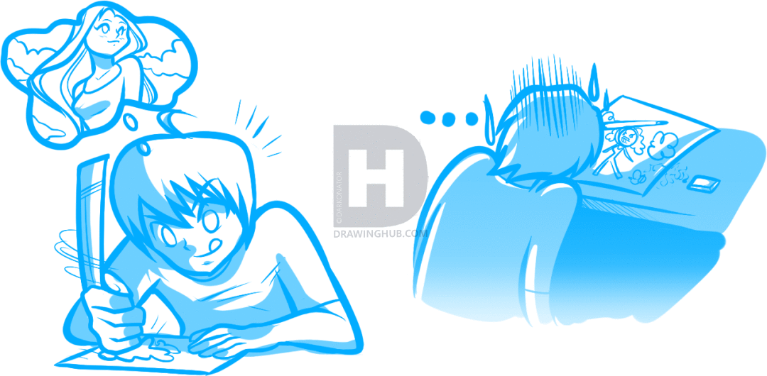 1080x530 How To Draw Anime Bodies, Draw Anime Body Figures, Step By Step - Body Base Sketch