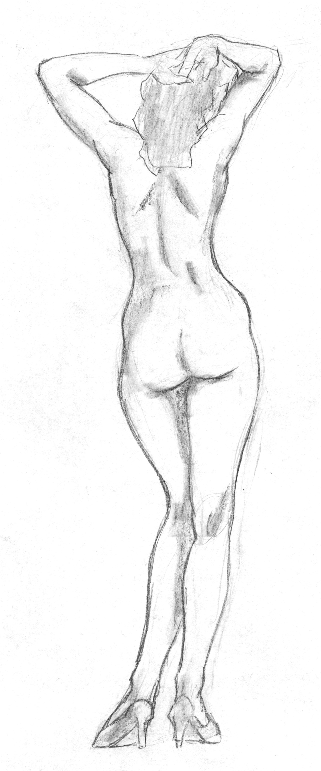 1284x3084 Quick Sketch Illuminating Loomis - Body Form Sketch