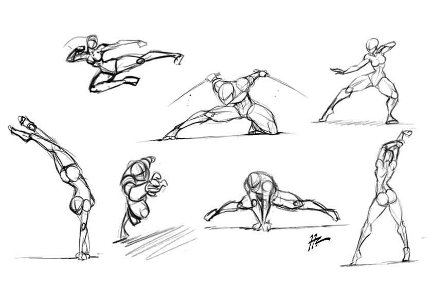 842x595 Sketch Dump Body Language By Blunt Katana - Body Image Sketch