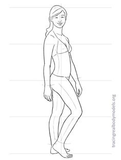 model body sketch