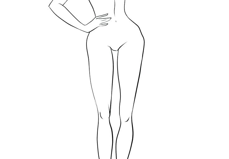 736x510 Tracing Real Body Models An Alternative To The Stereotypical Free - Body Model Sketch