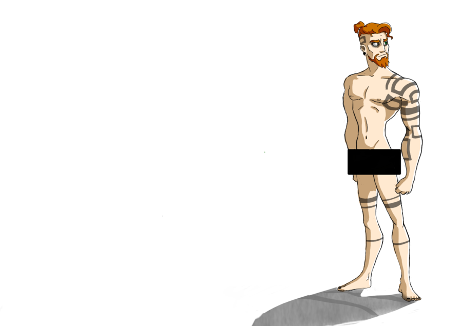 900x635 Character Body Model Sketch By Jgabrielgarin - Body Model Sketch