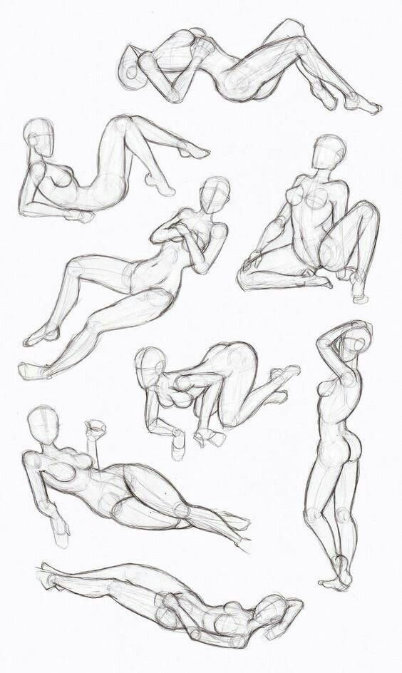 564x944 Life Modeling Inspiration Drawing Amp Sketching Fundamentals - Body Poses Sketch