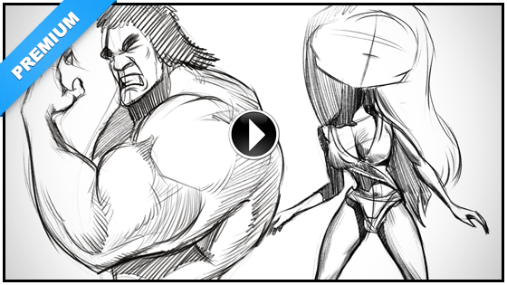 560x315 Drawing Stan Lee From Marvel Comics!!! - Body Sketch