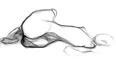 375x214 Sketch Body Drawing 3 Drawing By Anna Martseniuk Saatchi Art - Body Sketch Art