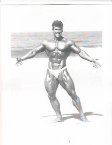 232x300 Bodybuilder Bob Paris Bodybuilding Muscle Photo B W Ebay - Bodybuilder Sketch