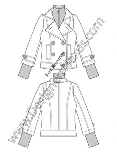 236x305 Ralph Pink Cropped Bolero Jacket Sew Inspirational - Bolero Sketch