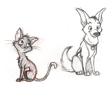 360x295 Bolt Favourites By Persiantiger - Bolt Sketch