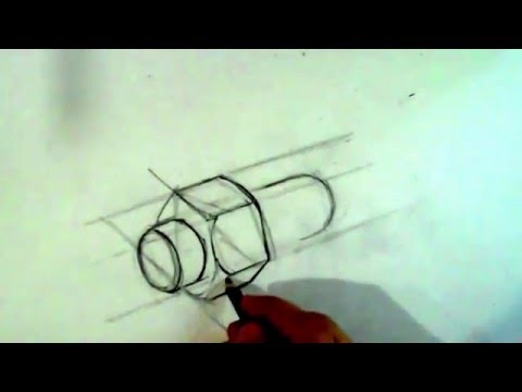 480x360 Nuts And Bolts Drawing Part 1 - Bolt Sketch