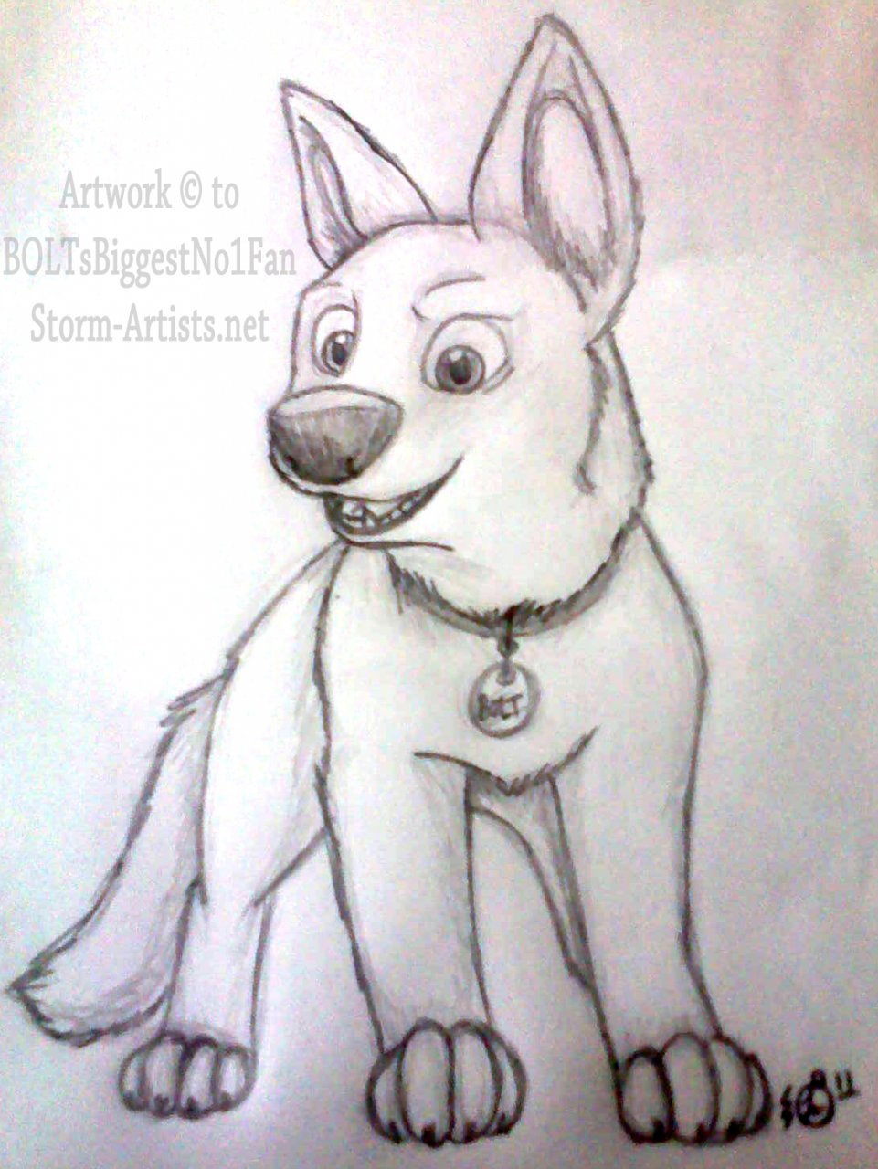 961x1280 Bolt Sketch 3 By Anonymousfatcat - Bolt Sketch