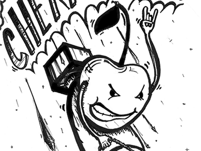 400x300 Cherry Bomb Sketch By Ali House - Bomb Sketch