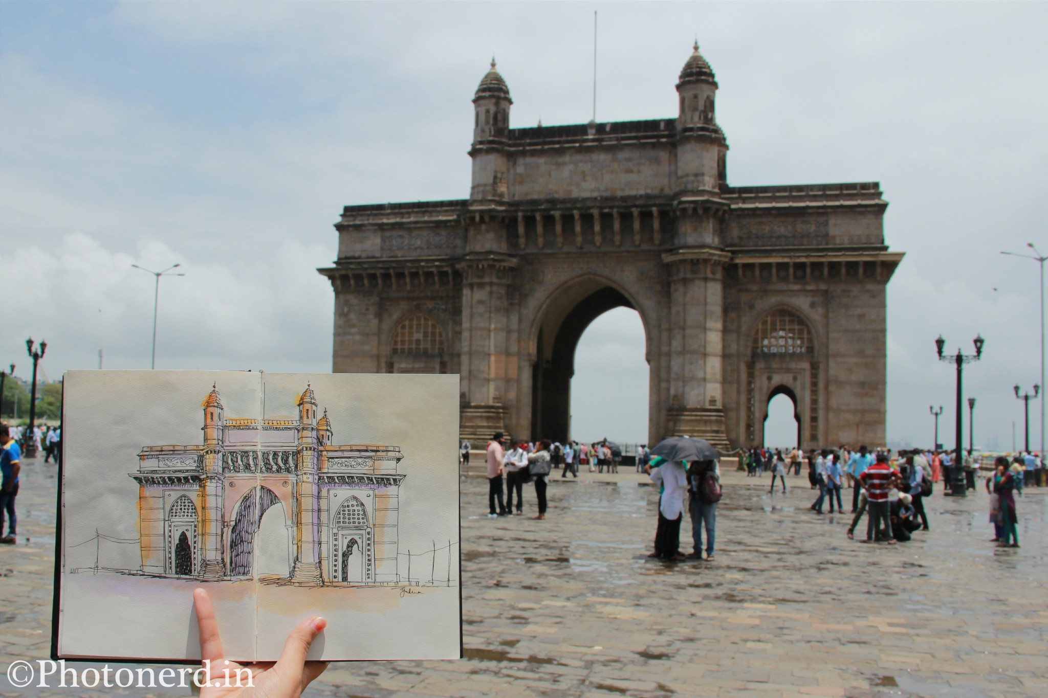 2048x1365 When A Photographer, An Artist And Mumbai Come Together - Bombay Sketch