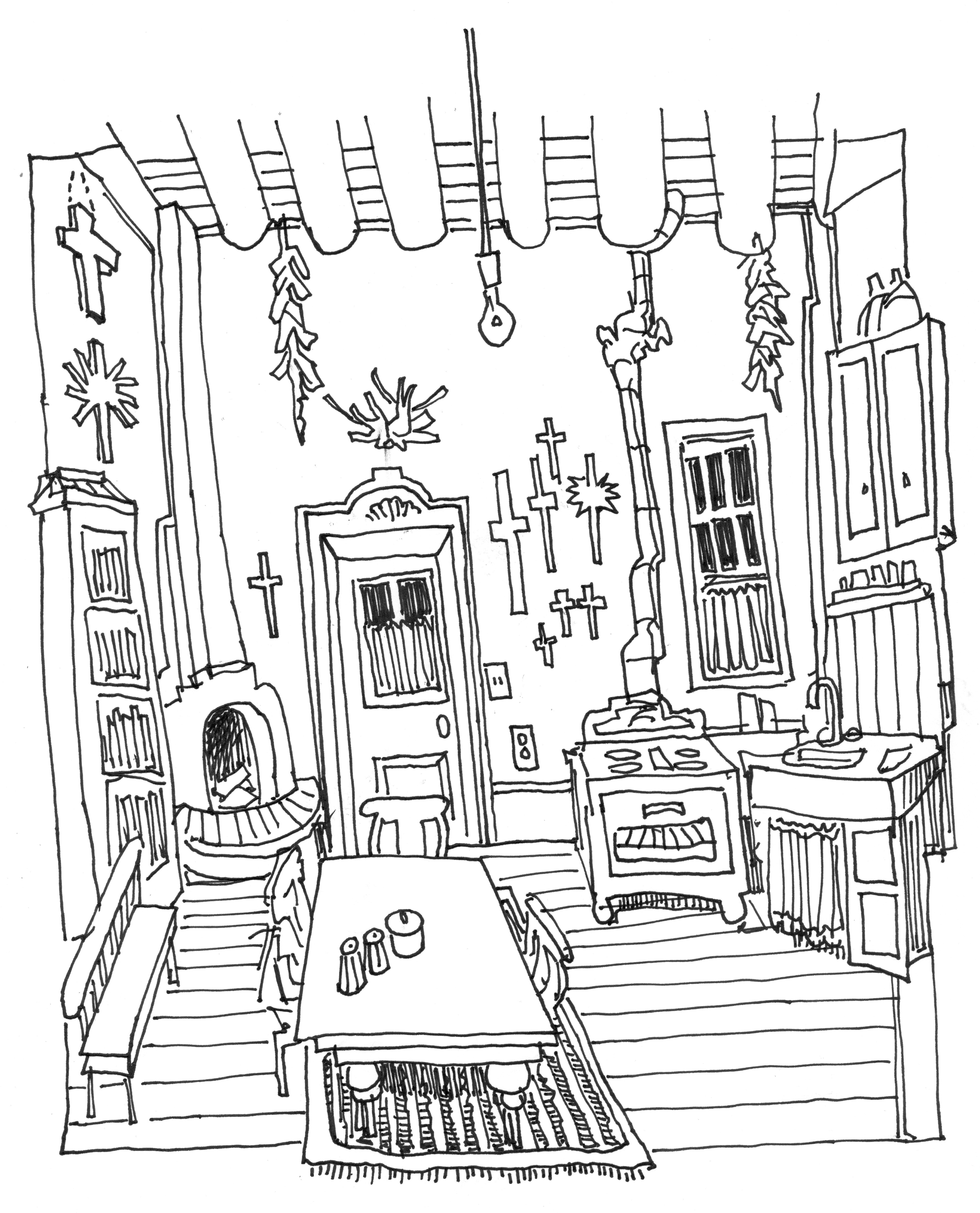 4746x5875 Garcia Kitchen Opera Set - Bonfire Sketch