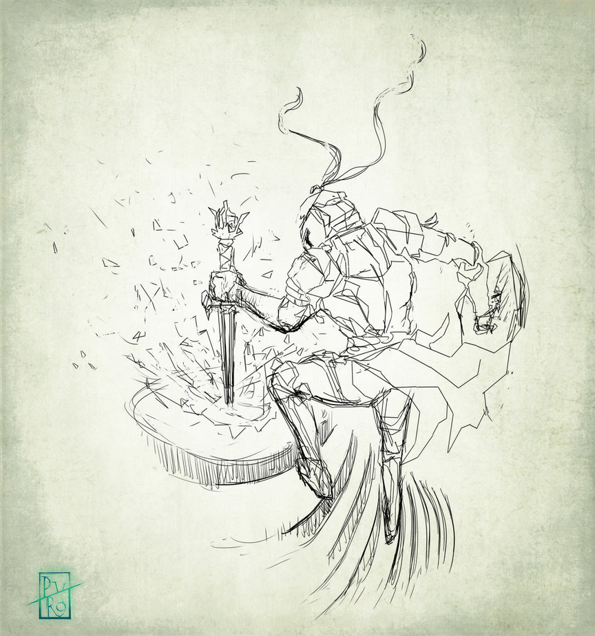 864x924 Bonfire 2 Sketch By Pureadimelograno - Bonfire Sketch