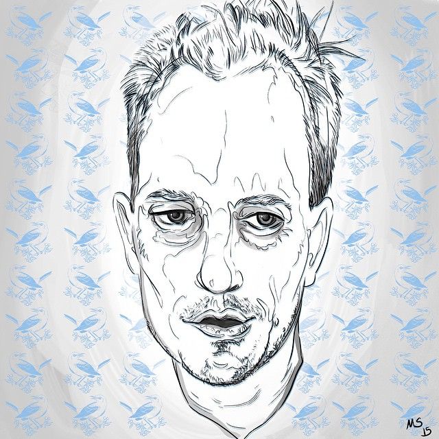 640x640 Illustration By Michele Svengsouk Portrait Of Boo Radley. Very - Boo Radley Sketch