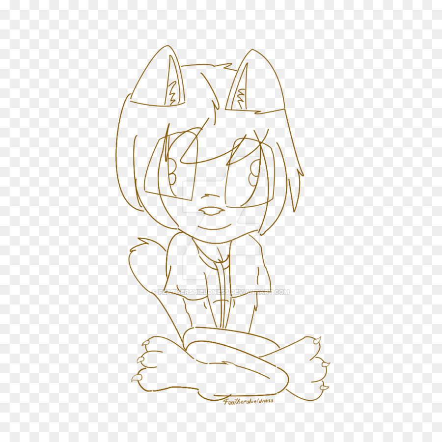 900x900 Thumb Line Art Sketch - Boo Sketch