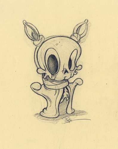 396x500 Wandering Misfits Boo Sketch Graphite By Brandt P... Trampt Library - Boo Sketch