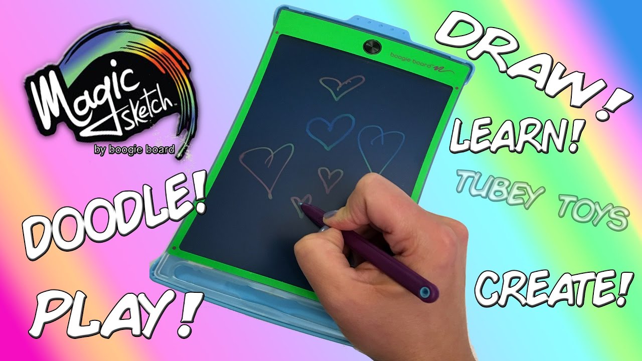 1280x720 Magic Sketch By Boogie Board Lcd Writing Tablet Hottest Toy Review - Boogie Board Sketch