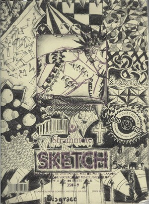 300x409 My Sketch Book Cover By Themajesticcarnival - Book Cover Sketch