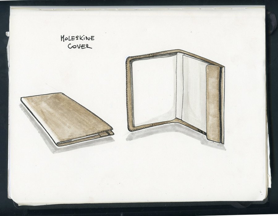 900x699 Sketch Book Cover By Alex Moreau - Book Cover Sketch