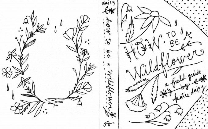 680x423 This Is How A Book Cover Is Hand Lettered - Book Cover Sketch