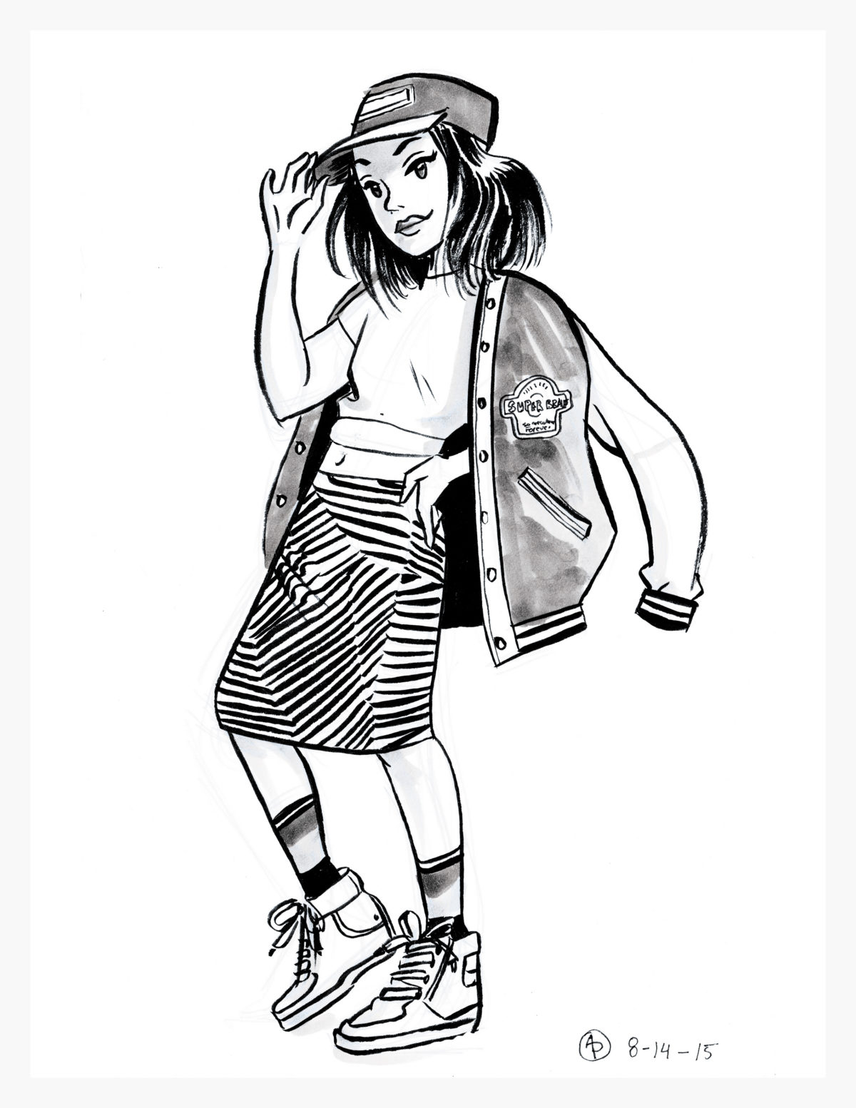 1200x1553 Sketch Book Amber Padilla Portfolio - Book Sketch