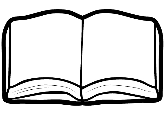 540x379 Book Sketch Vector Icon - Book Sketch Image