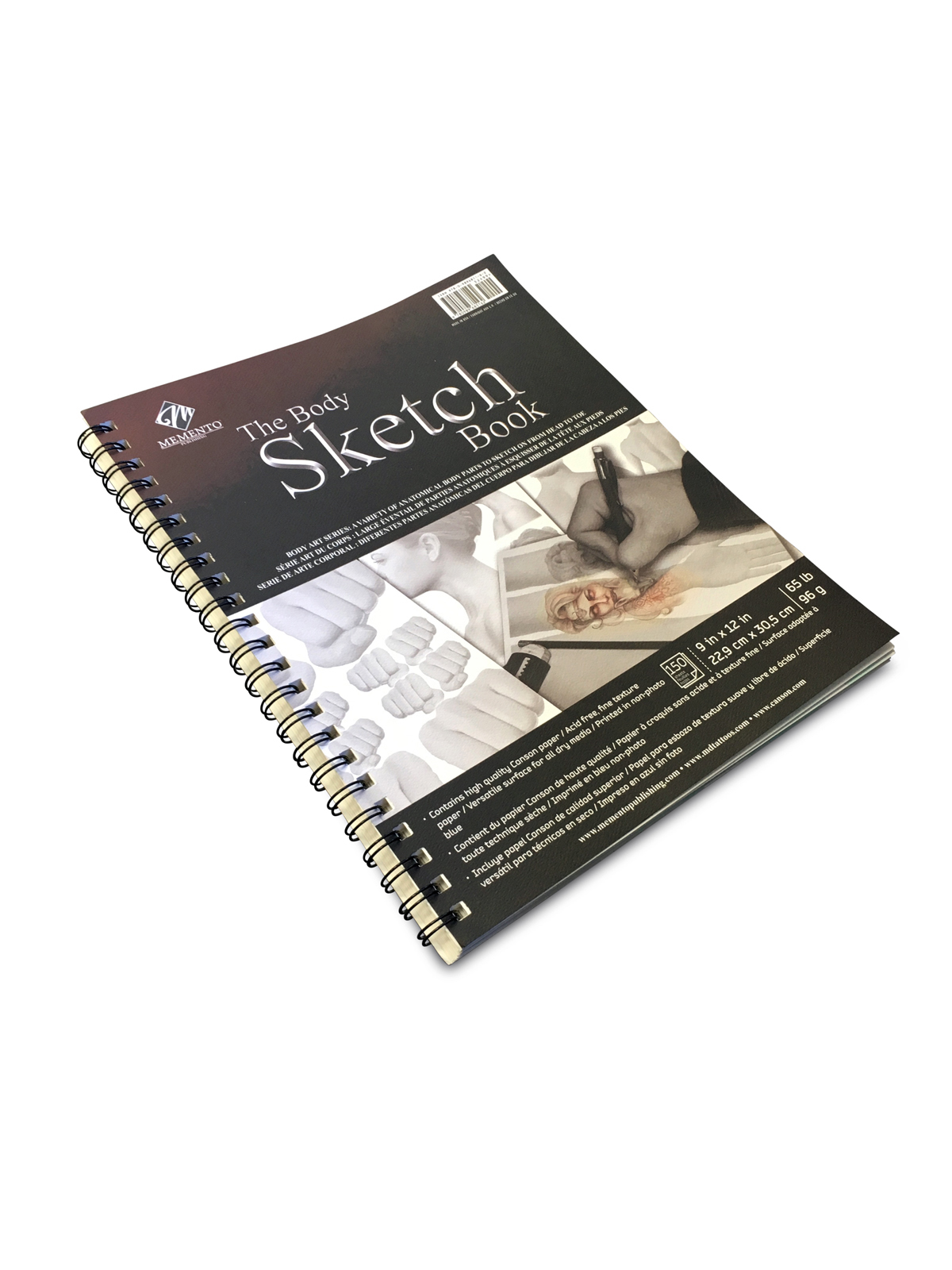 1200x1600 The Body Sketch Book - Book Sketch Image