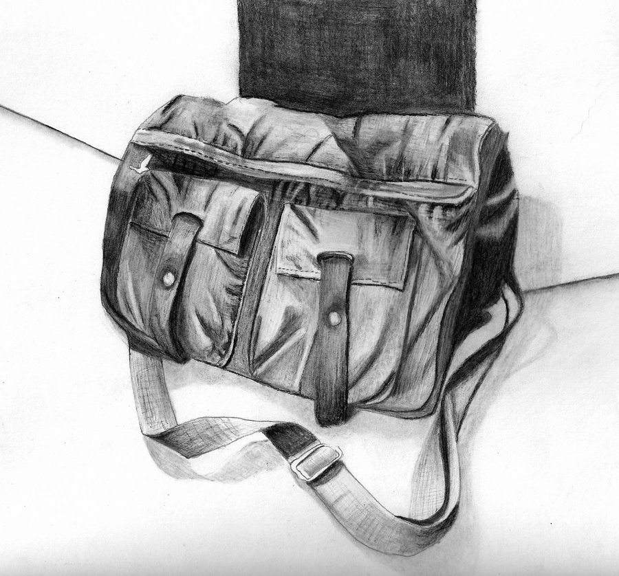 900x838 Bookbag Sketch By Alley9 - Bookbag Sketch