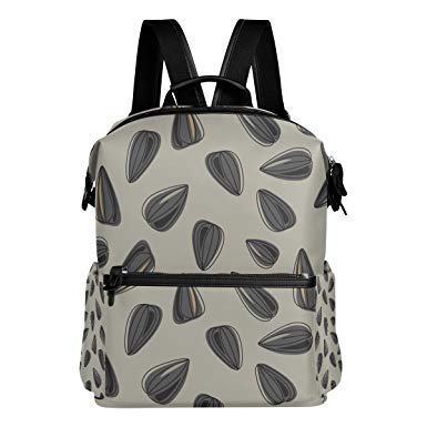 385x385 Book Bag Sketch Sunflower Seeds Laptop Backpack Casual - Bookbag Sketch